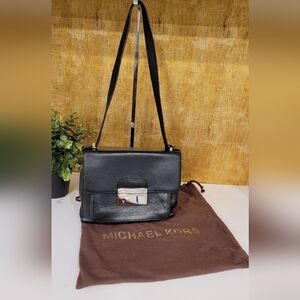 Michael Kors Shoulder Bag   Black Leather